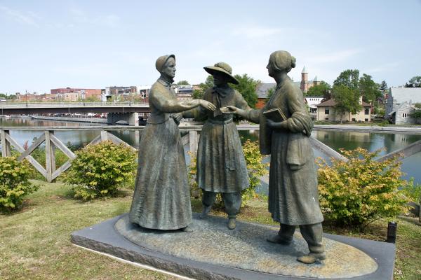 Brave Women Have Been Immortalized in Statues Throughout the Finger Lakes When Anthony Met Stanton