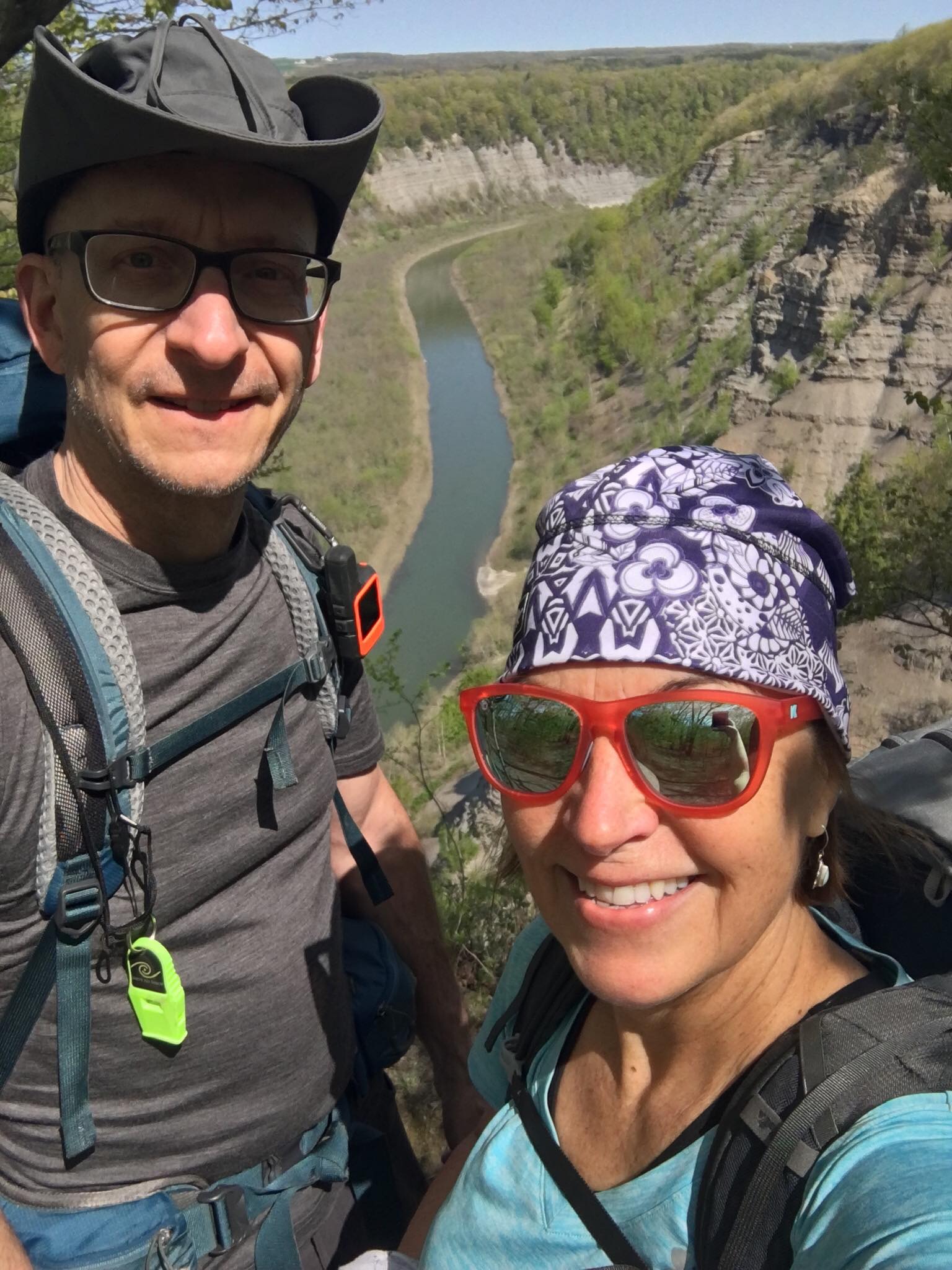 Find Hidden Gems of the Finger Lakes Region - Shine a Light a man and woman taking a selfie