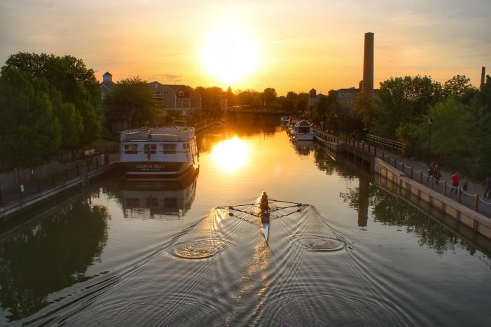 Regional Programs Erie Canal rower