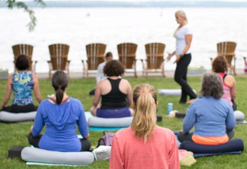 Say “Nama-Stay” to Yoga in The Finger Lakes Wedding Yoga