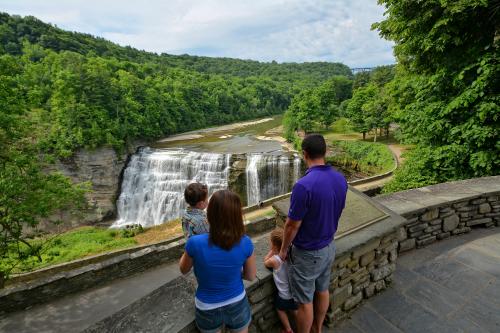 Letchworth - Middle Falls w/Family