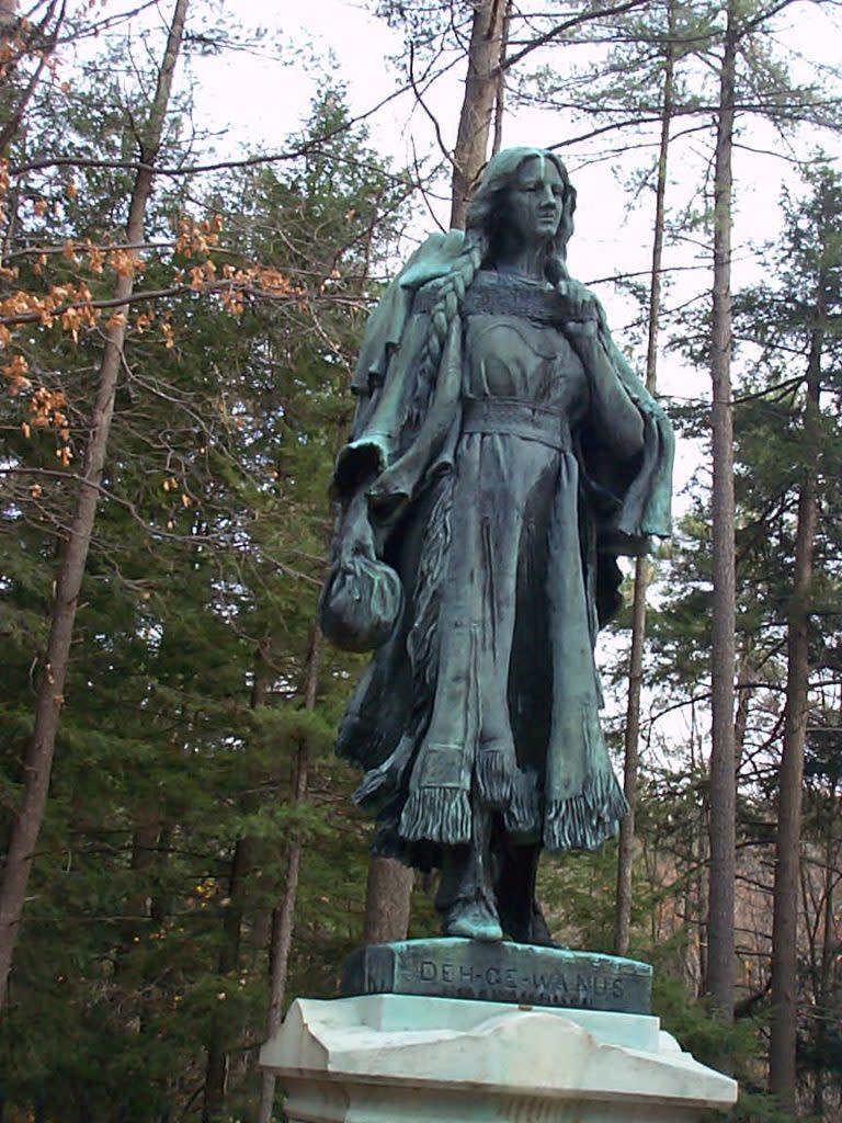 11 Places to Dive into Women's History in the Finger Lakes Mary Jemison’s gravesite and cabin