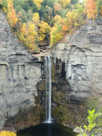 Fall Craft Beverage Taughannock Falls in fall