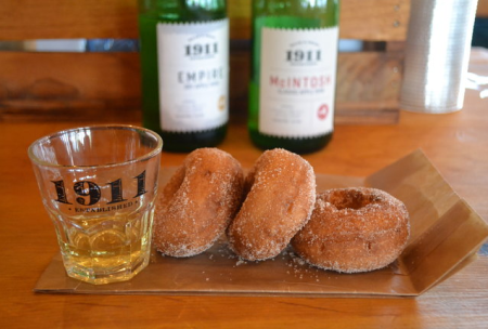 Apples Abound in the Finger Lakes 1911 Cider and 3 Cider Donuts